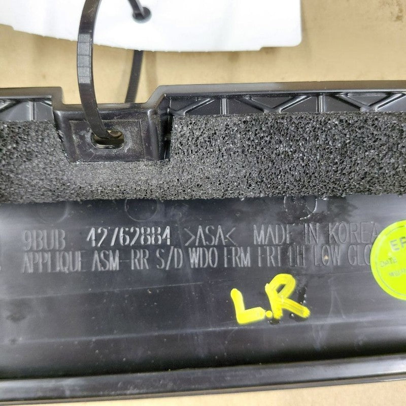 Buick Encore GX Left Rear Door Applique {42762884} 2022 2023 2024 2025