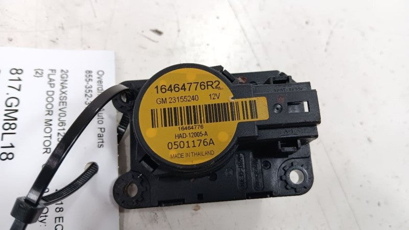 Chevrolet Equinox Flap Door Motor Heater AC Door Actuator 2018 2019