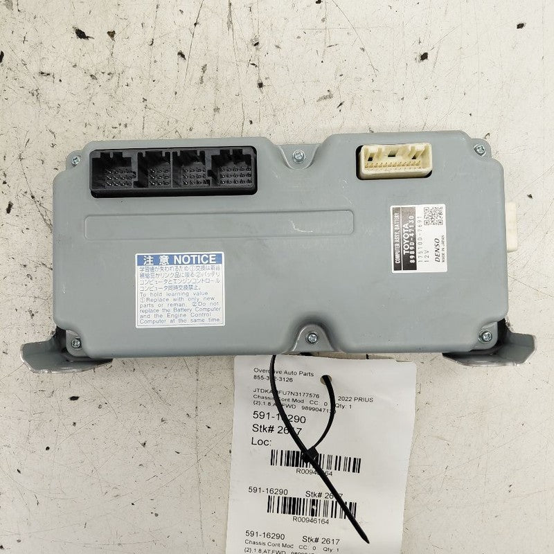 Hybrid Battery Control Module {9899047130} Prius Prime 21-22 Toyota Pr