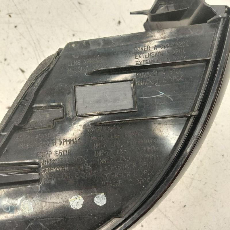 Passenger Right Tail Light Brake Lamp Quarter Panel Mounted Fits 18-21