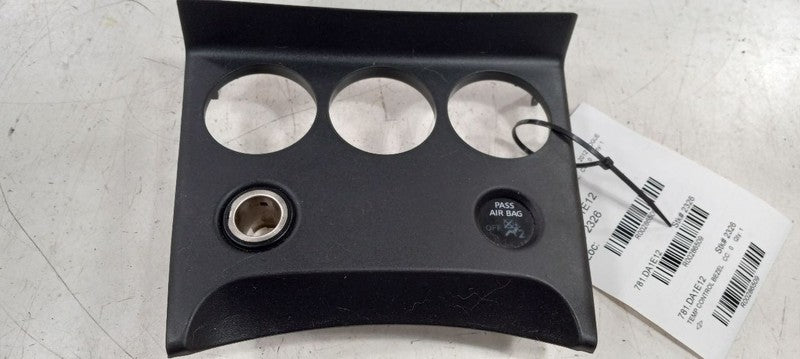 Nissan Rogue Temp Temperature Control Bezel Surround Dash Trim 2012 20