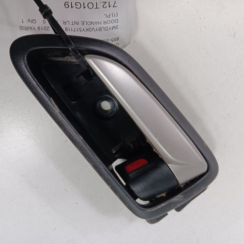 Toyota Yaris Door Handle Left Driver Rear Interior Inside  2020 2019 2