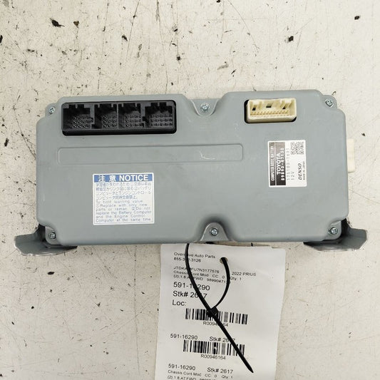 Hybrid Battery Control Module {9899047130} Prius Prime 21-22 Toyota Pr