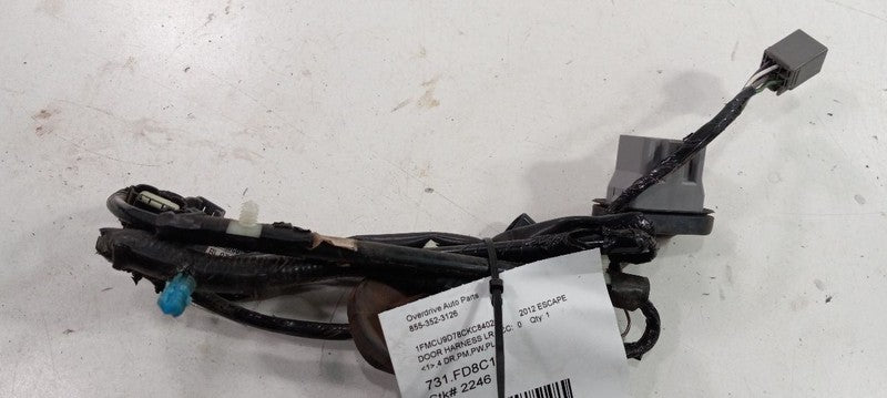 Ford Escape Door Harness Wire Wiring Left Rear 2008 2009 2010 2011 201