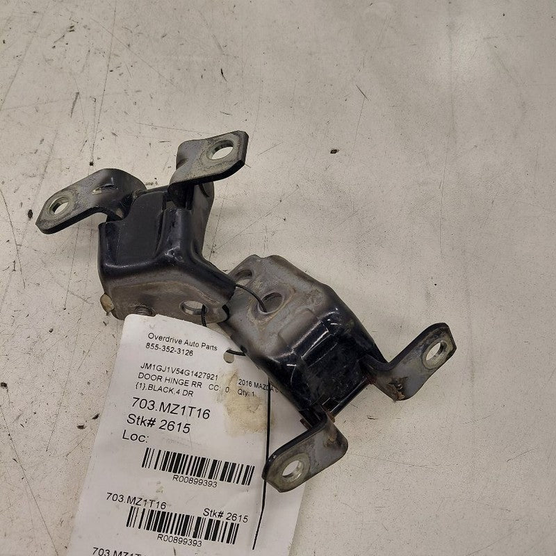 Mazda 6 Door Hinge Set Right Rear Passenger  2016 2015 2014