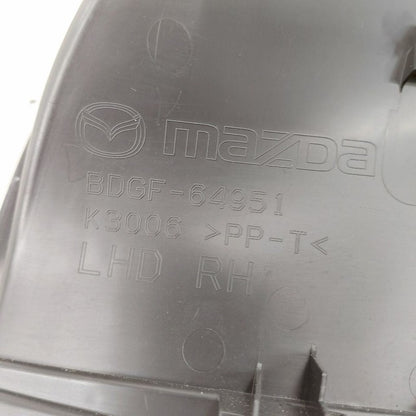 Mazda 3 Dash Side Cover Right Passenger Trim Panel  2023 2022 2021