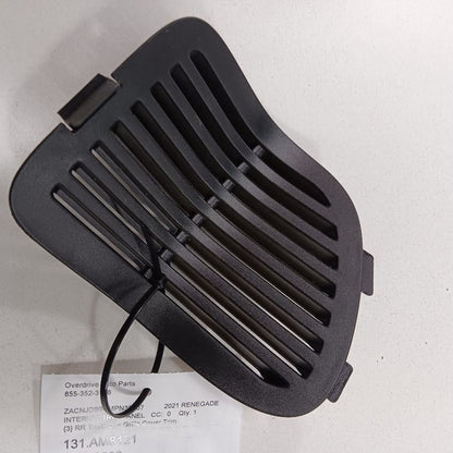Jeep Renegade Passenger Right Rear Trunk Quarter Panel Grille Cover Trim 2021