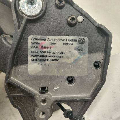 Volkswagen Golf Arm Rest  2015 2016 2017