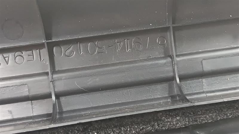 Lexus LS460 Sill Trim Plate Door Jam Threshold Left Driver Front  2007