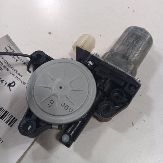 Passenger Right Rear Power Window Motor Thru 06/03/18 16-19 Kia Sorent