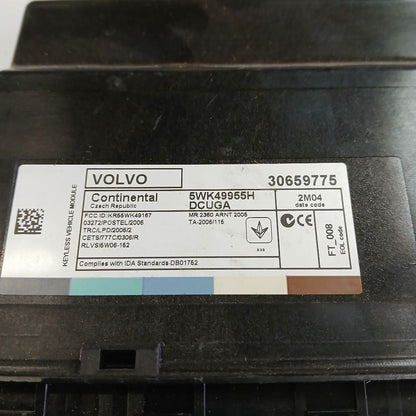 Theft-locking Keyless Entry Control Module Fits 14-18 Volvo S60