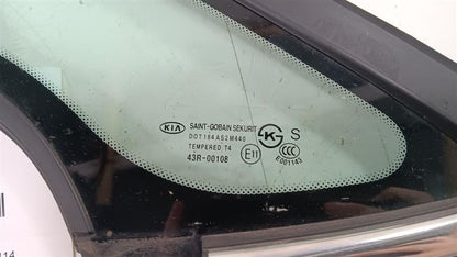 Passenger Right Windshield Glass Pillar With Chrome Moulding Fits 14-1