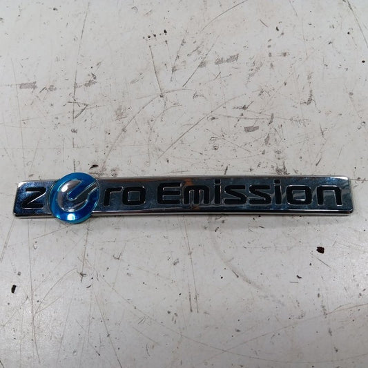 Nissan LEAF Zero Emissions Badge Emblem 2013 2014 2015 2016 2017