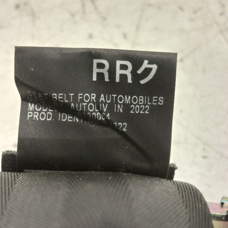 Toyota Prius Seat Belt Strap Retractor Right Passenger Rear Back  2022