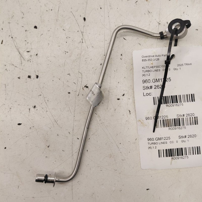 Chevy Trax Super Turbo Charger Oil Line Hose Tube  1.2 2025 2024