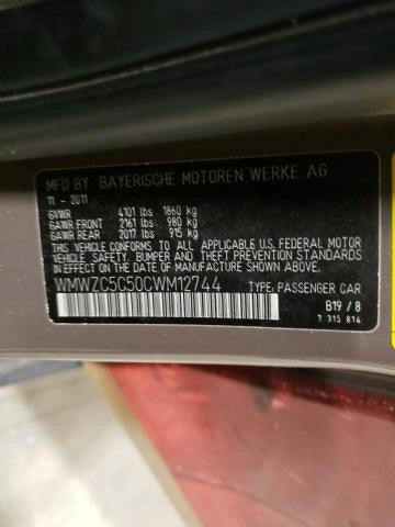 13537591623 Fuel Injection Injector Coupe Fits 09-15 MINI COOPER