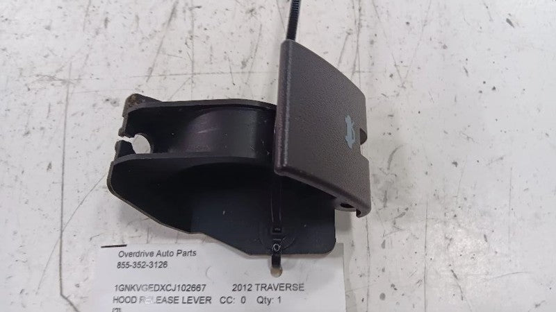Chevy Traverse Hood Latch Release Handle Lever Switch  2010 2011 2012 2013
