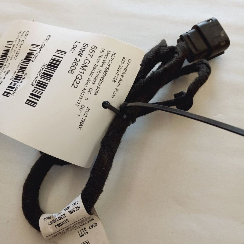 Chevy Trax Rear Sensor Wire {42473177} 2022 2021