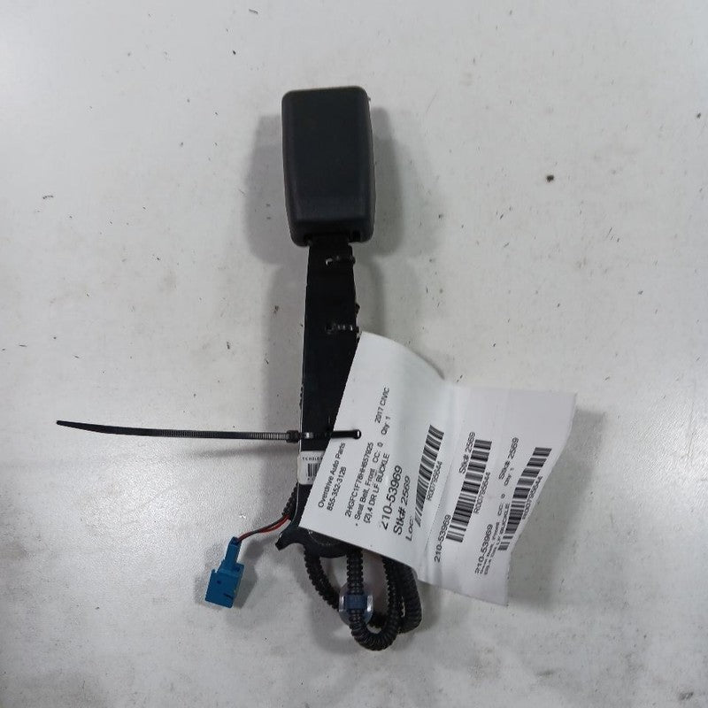 04816TBAA70ZA Driver Left Front Seat Belt Buckle Latch Sedan Leather Seats 16-21 Honda Civic