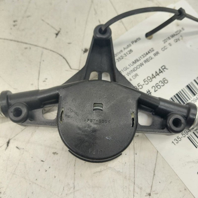 Passenger Right Rear Window Regulator Track Fits 14-21 Mazda 6