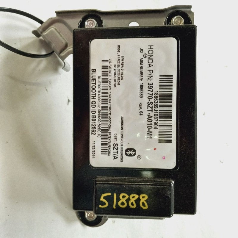 Communication Bluetooth Control Module Fits 11-15 Honda CR-Z