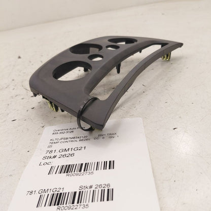 Chevy Trax Temp Temperature Control Bezel Surround Dash Trim  2022 202