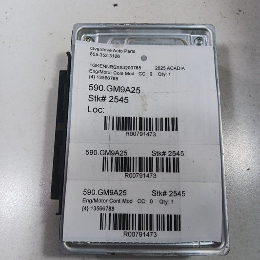 2025 GMC Acadia Engine ECM Control Module {13566788}