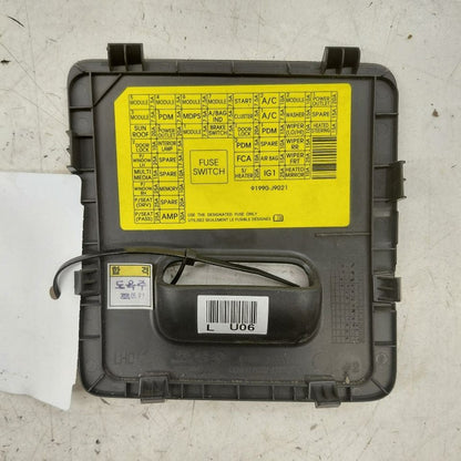 Hyundai Kona Fuse Box Cover 2021 2020 2019