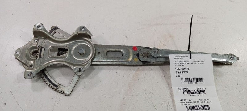 Driver Left Front Window Regulator Window Track Prius 04-15 PRIUS OEM