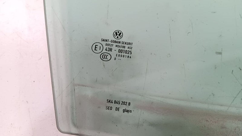 Passenger Right Front Door Window Glass Hatchback 4 Door Fits 10-14 GO