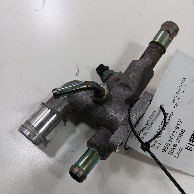 Hyundai Elantra Radiator Hose Neck  2.0 2017 2018 2019 2020