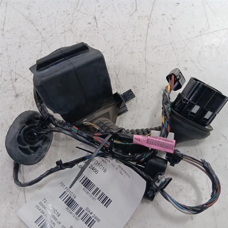 Ford Fiesta Door Harness Wire Wiring Left Rear  2016 2017 2018 2019 OE