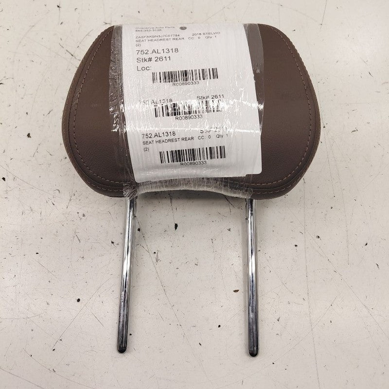 Alfa Romeo Stelvio Seat Headrest Rear Back Seat Head Rest  2018 2019 2