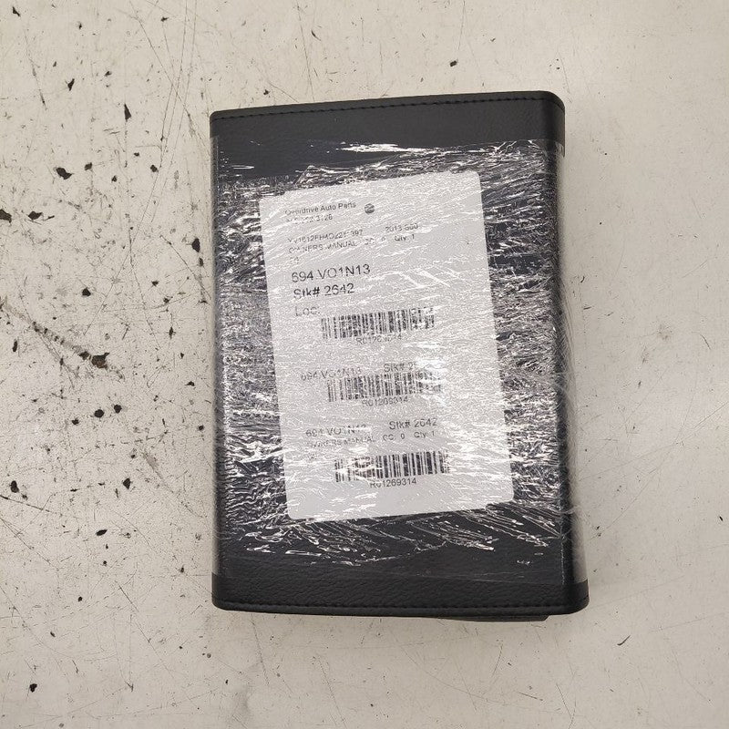 Volvo S60 Owners Manual  2013