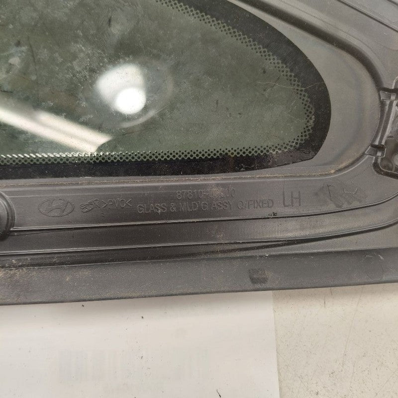 Driver Left Quarter Glass Window With Privacy Tint Fits 18-23 Hyundai 
