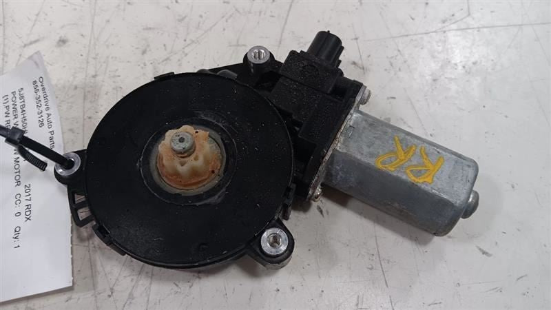 Acura RDX Passenger Right Rear Power Window Motor 2016 2017 2018