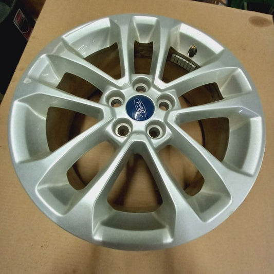 Wheel 17x7 Aluminum Alloy Rim 10 Spoke Silver Fits 20-22 Ford Escape