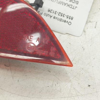 Toyota Prius Left Rear Side Reflector 2022 2021 2020