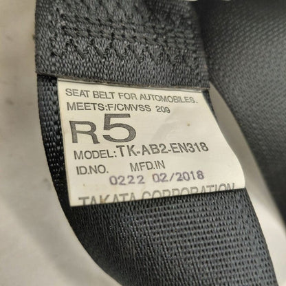 Mitsubishi Outlander   Seat Belt Strap Retractor Right Passenger Rear 