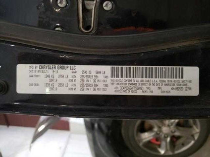 Dodge Journey Door Glass Window Seal Rubber Right Passenger Rear Back 