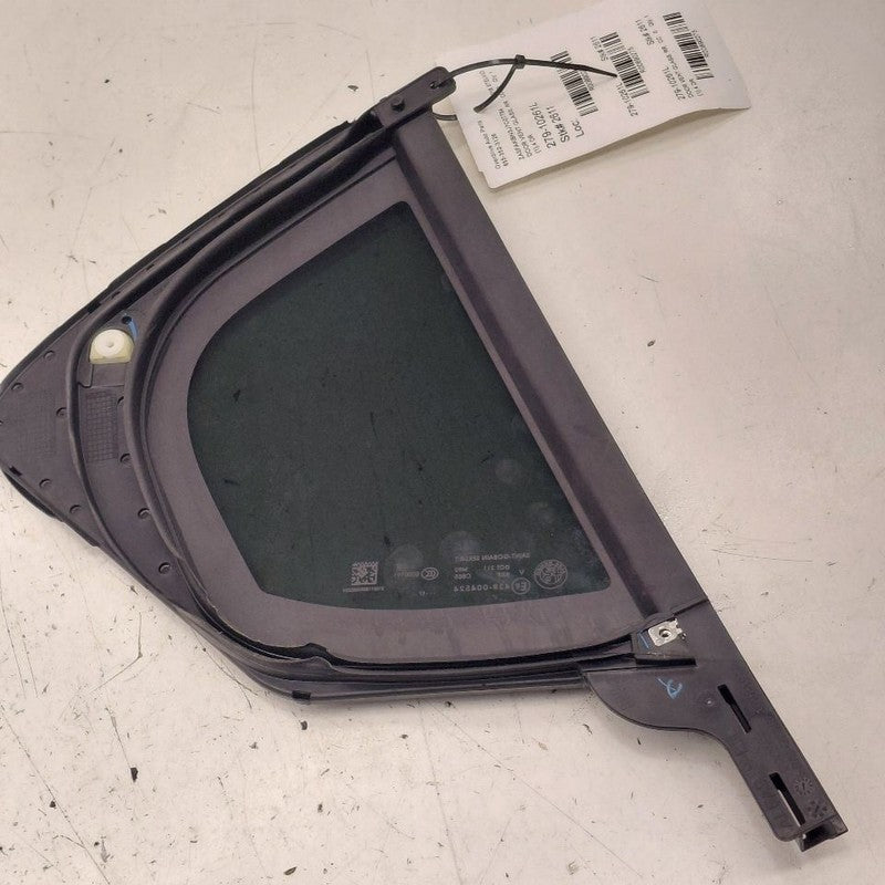Left Rear Door Vent Glass Window Fits 18-24 Alfa Romeo Stelvio
