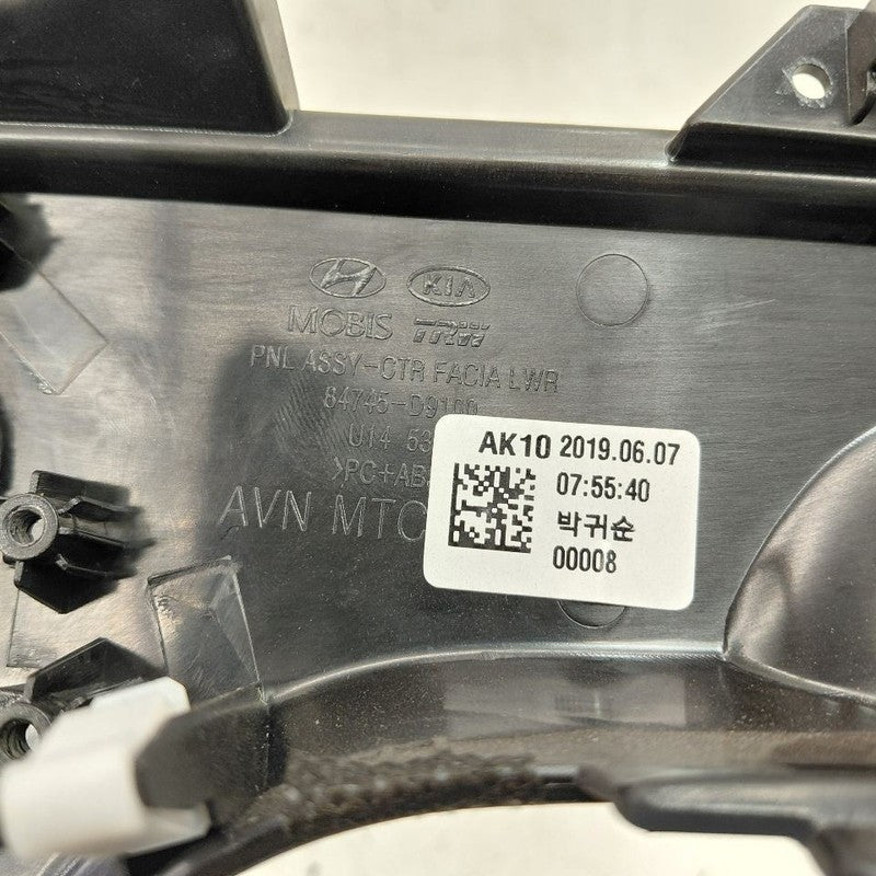 Kia Sportage Temp Temperature Control Bezel Surround Dash Trim  2020 2