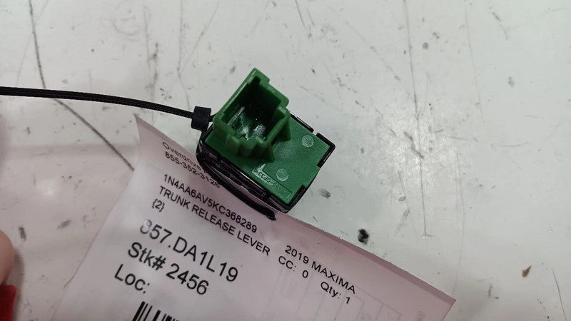 Nissan Maxima Trunk Latch Release Handle Lever Switch  2018 2019 2020