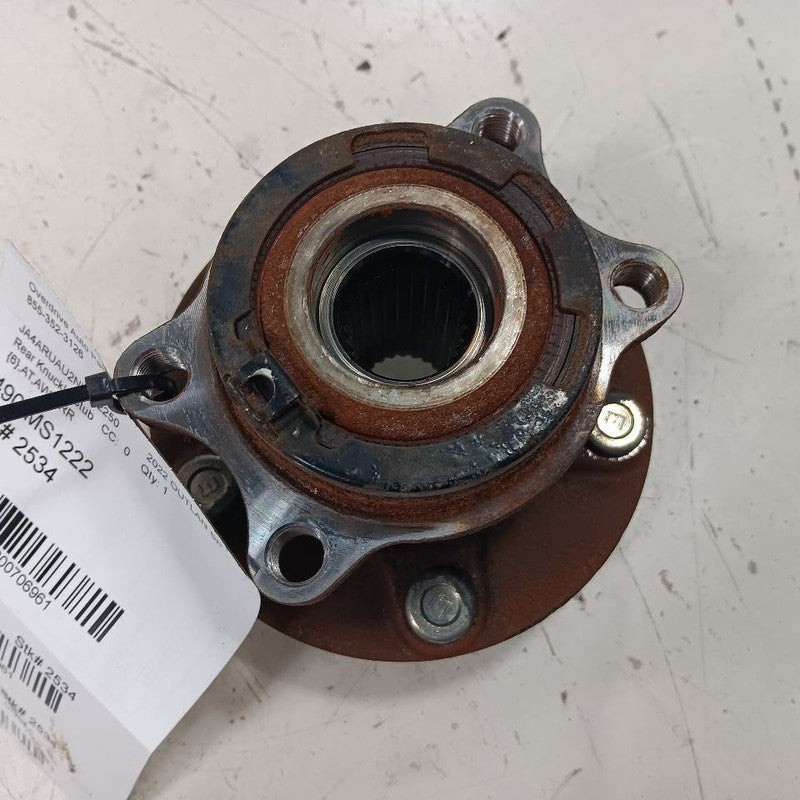 Outlander Sport Passenger Right Rear Spindle Knuckle Bearing Hub  2022