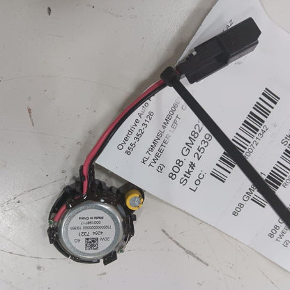 Chevy Trailblazer Tweeter Left Driver Tweeter Speaker  2021 2022 2023 2024 2025