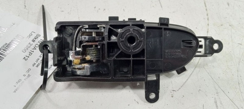 Nissan Maxima Door Handle Right Passenger Front Interior Inside 2011 2