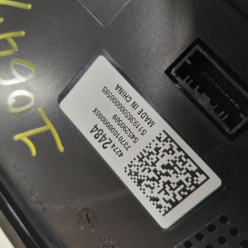 Display Screen 8.00" Display Opt Uij Fits 21-23 Chevy Trailblazer