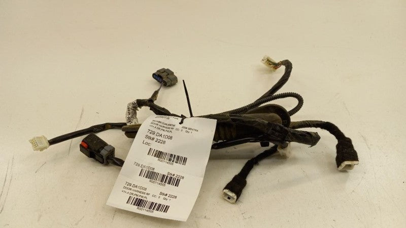 Nissan Sentra Door Harness Wire Wiring Right Passenger Front 2007 2008