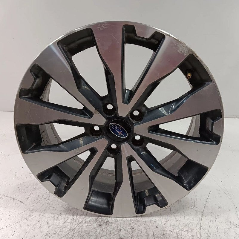 Wheel 18x7 Aluminum Alloy Rim Wagon Black Inlay Fits 15-17 Subaru Legacy