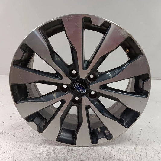 Wheel 18x7 Aluminum Alloy Rim Wagon Black Inlay Fits 15-17 Subaru Legacy
